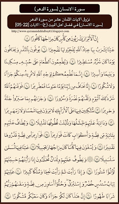 سورة الانسان - سورة 76 - اية 22-05