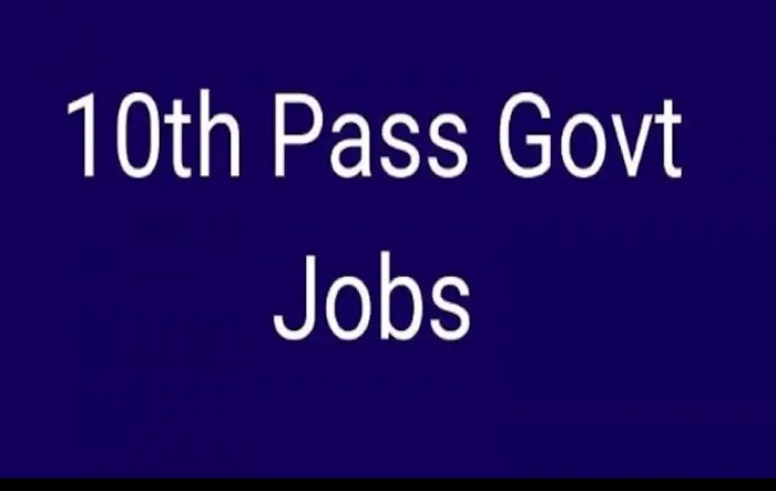 SSLC passed students note, now you can get these govt jobs
