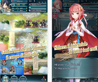 Gioco RPG Fire Emblem per Android e iPhone