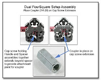 Dual FourSquare Setup Assembly