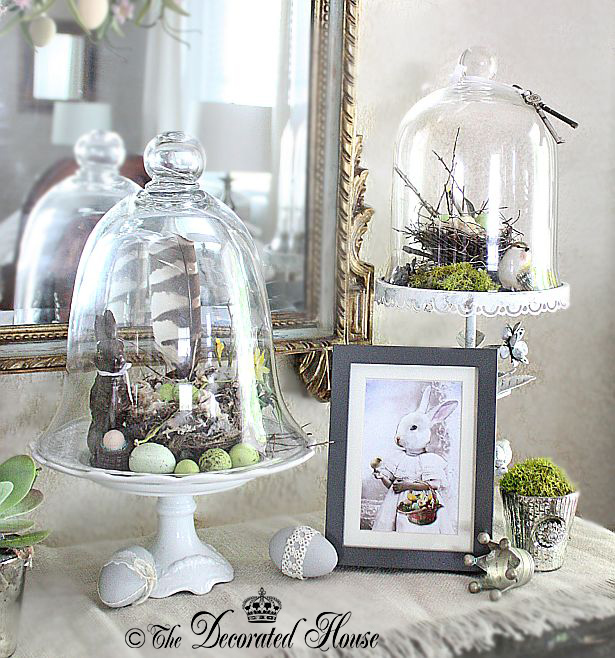 The Decorated House - Easter Cloches & Abigail Bunny Art