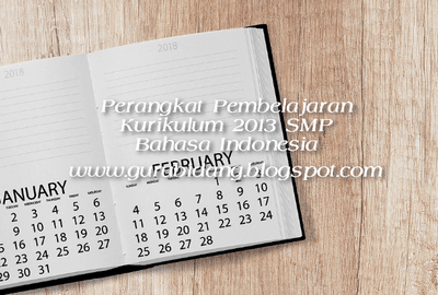 Perangkat Pembelajaran Kurikulum 2013 SMP Bahasa Indonesia