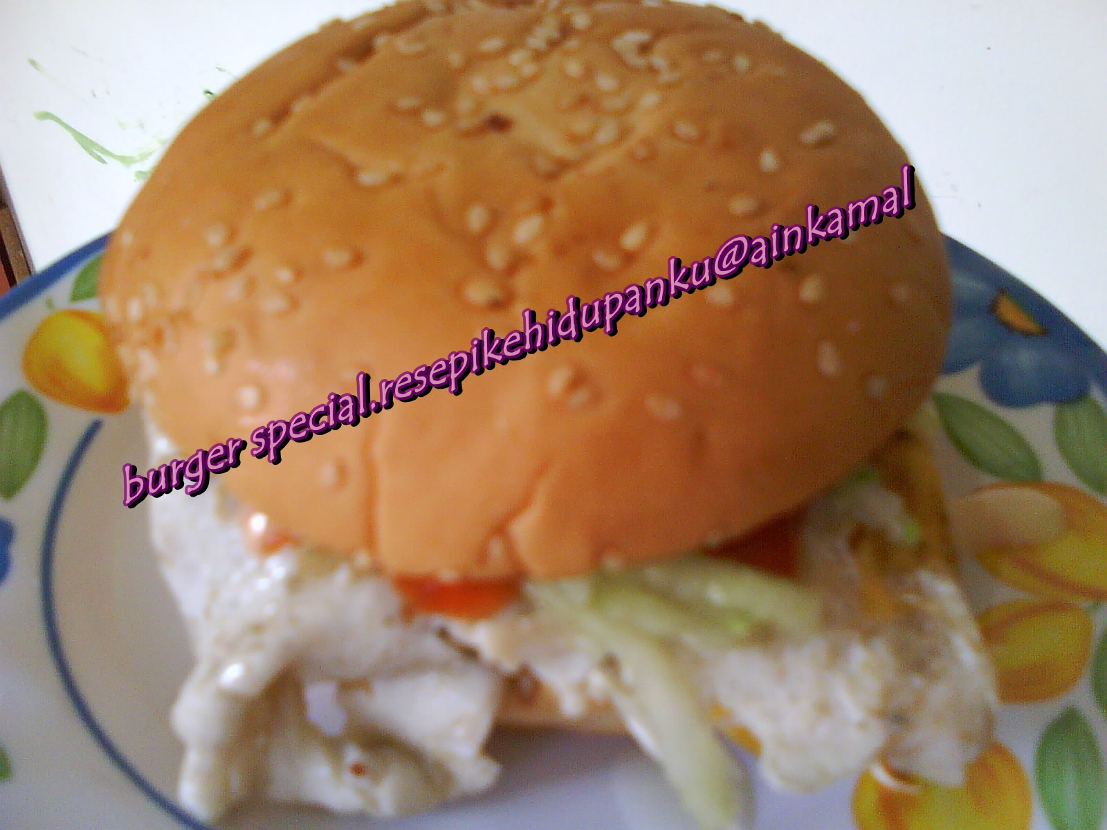 Resepi Kehidupanku: Burger special
