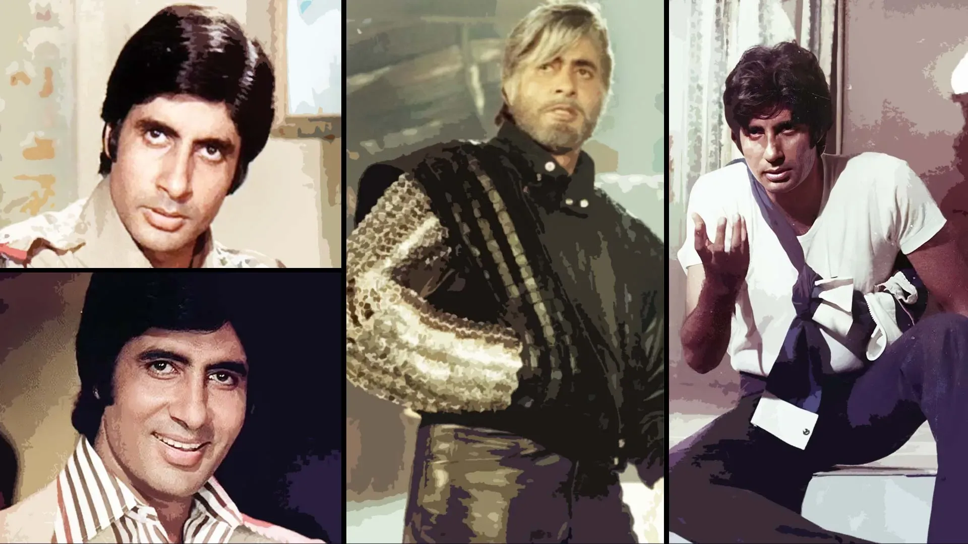 How many times did Amitabh Bachchan use the name Vijay in his acted movies?