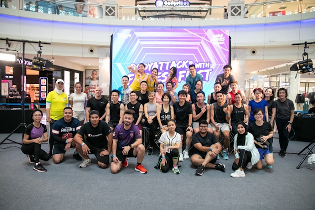The Ultimate Fitness Celebration at the Curve, Community Fitness, Fitness First, Vista Eye, Yayasan Amal Maaedicare, Fitness