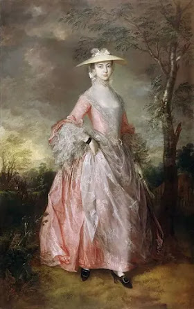 Thomas Gainsborough - Mary,countess Howe,c1764.