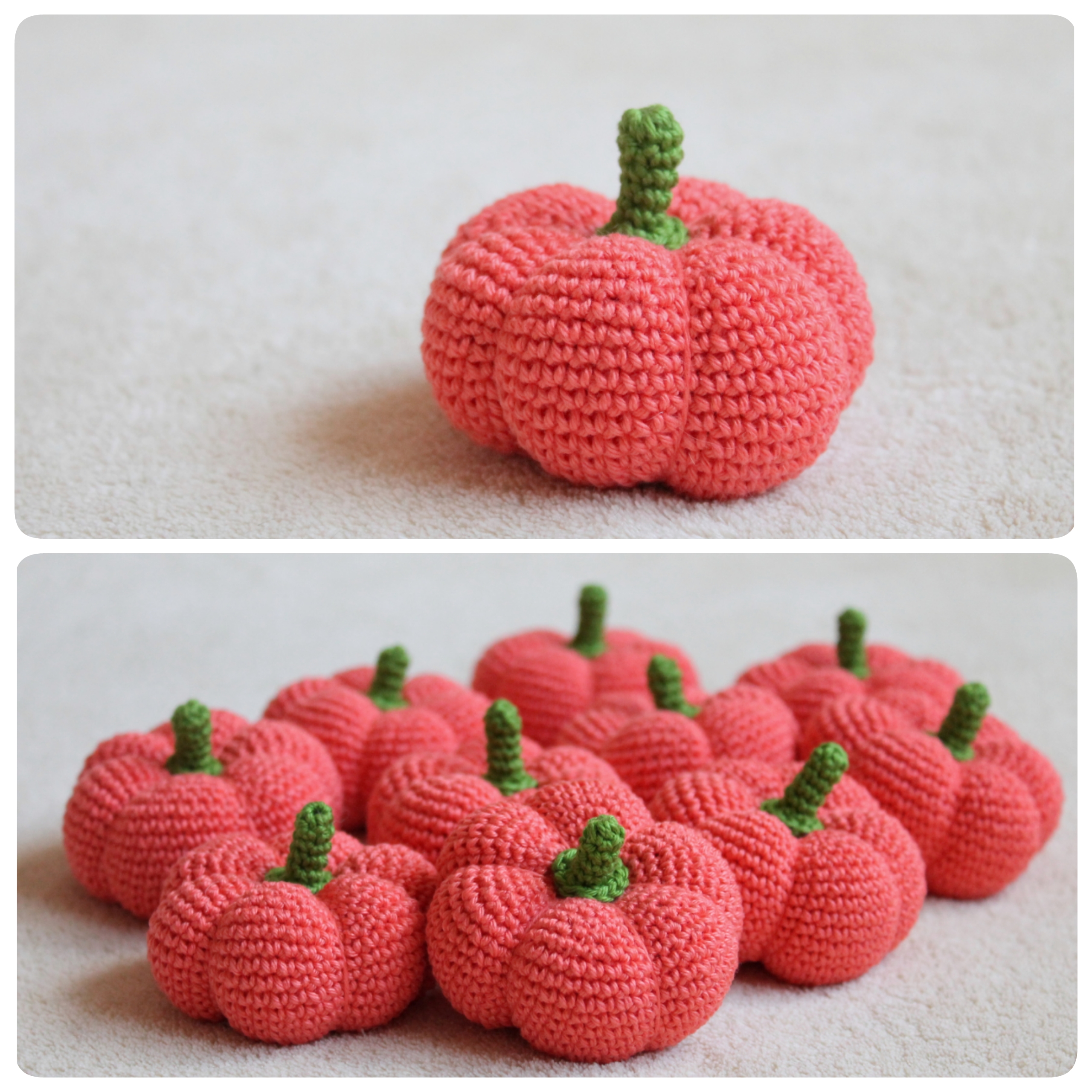 Free Pattern: Pumpkin Amigurumi – Pixeled Peach