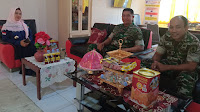 Terima Kunjungan Silaturrahmi Pasiter Dim 1415/Selayar Kadis Sosial Bahas Kerjasama Bedah Rumah