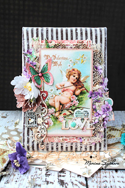 @marinasyskova #scrap #scrapbooking #graphic45 #card #cardmaking #valentinesday #love