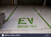 EV parking spot (Credit: alamy.com) Click to Enlarge.
