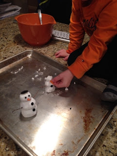 Melting Snowman Kids Activity