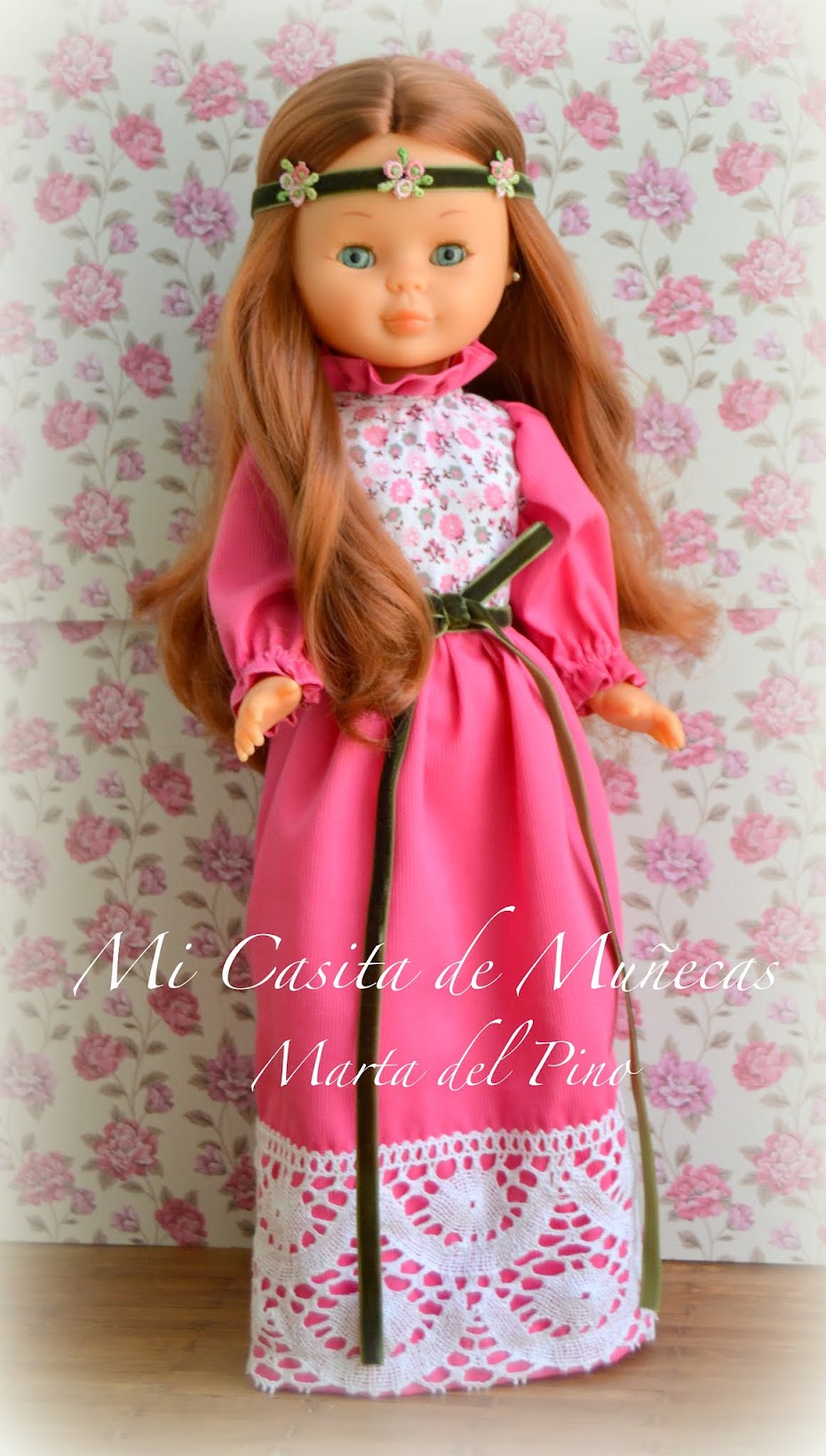 costura muñecas, Marta del Pino, Mi Casita de Muñecas, Nancy y sus vestidos, vestidos para muñecas, 