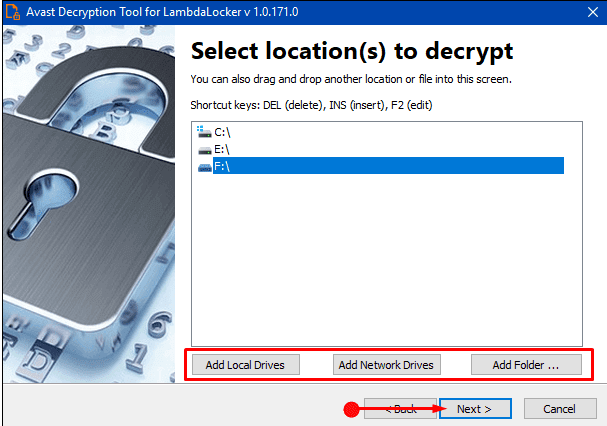 Decrypt LambdaLocker Encrypted Files with Avast Solution