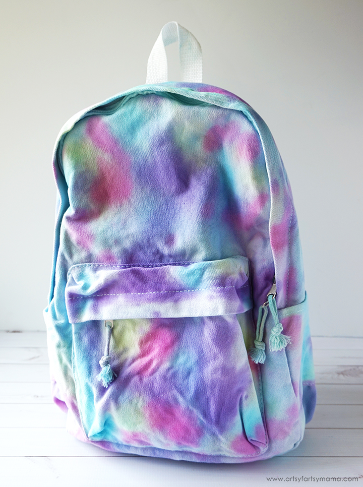 DIY Tie-Dye Backpack