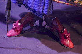 Mary Poppins Returns red costume shoes