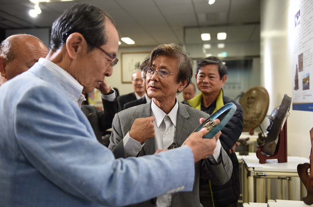 Wowonews 蒲添生與朝倉文夫家族雕塑淵源展王貞治到場祝賀