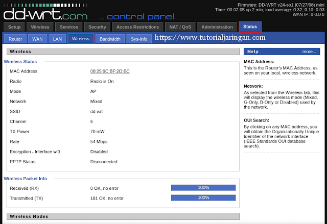 Tutorial Cara Setting Router Linksys WRT54GL DD-WRT Mode Repeater