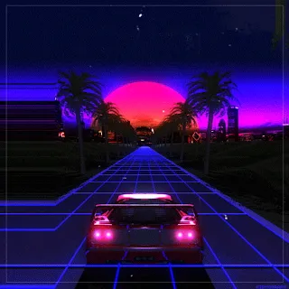 vaporwave gif