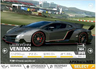 Real racing 3 v4.1.6 APK latest full mods money + cars