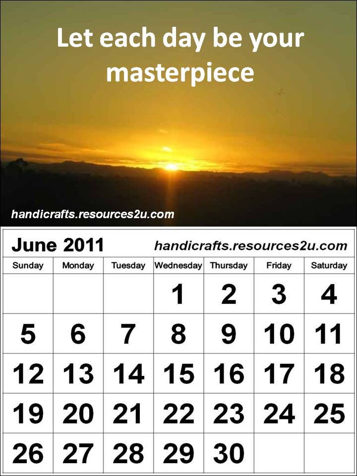 june calendar 2011 printable. Printable June 2011 Calendar