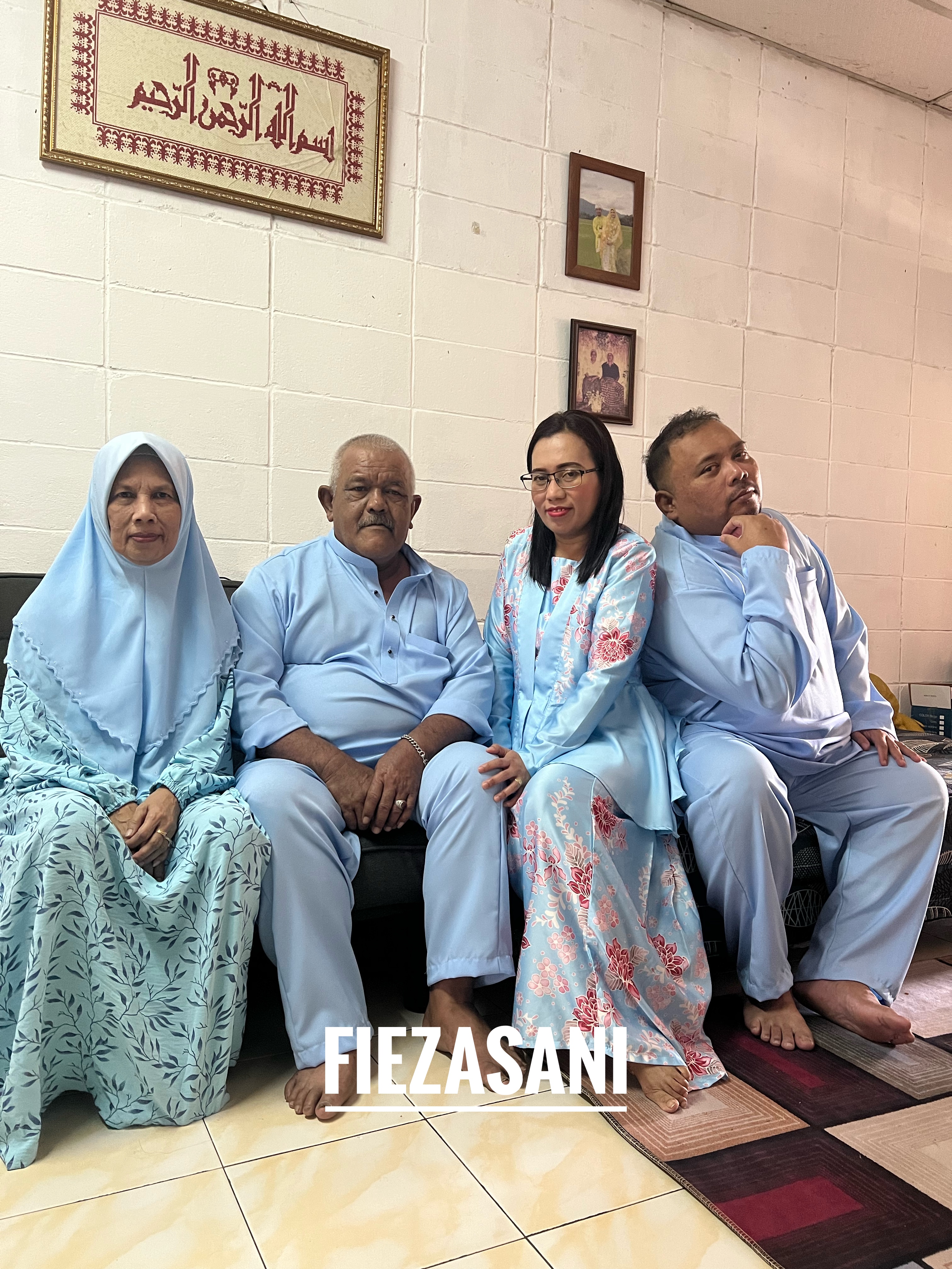 aidilfitri, fieza sani