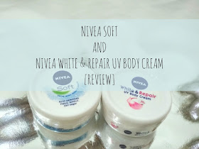 nivea soft dan white & repair cream