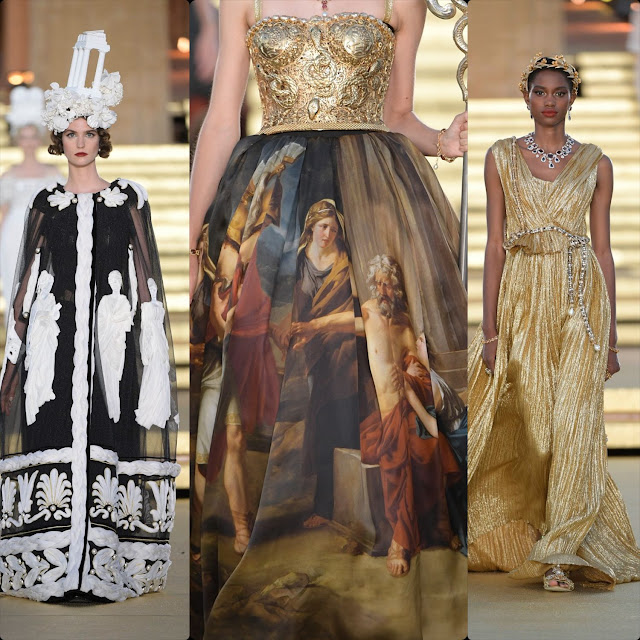 Dolce & Gabbana Alta Moda, Agrigento, Temple of Concordia Sicily Fall Winter 2019-2020 by RUNWAY MAGAZINE