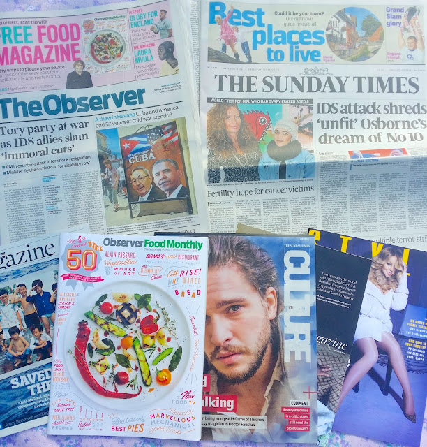 the observer & the sunday times