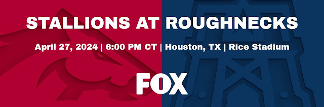 2024 UFL season week 5 Birmingham Stallions vs Houston Roughnecks