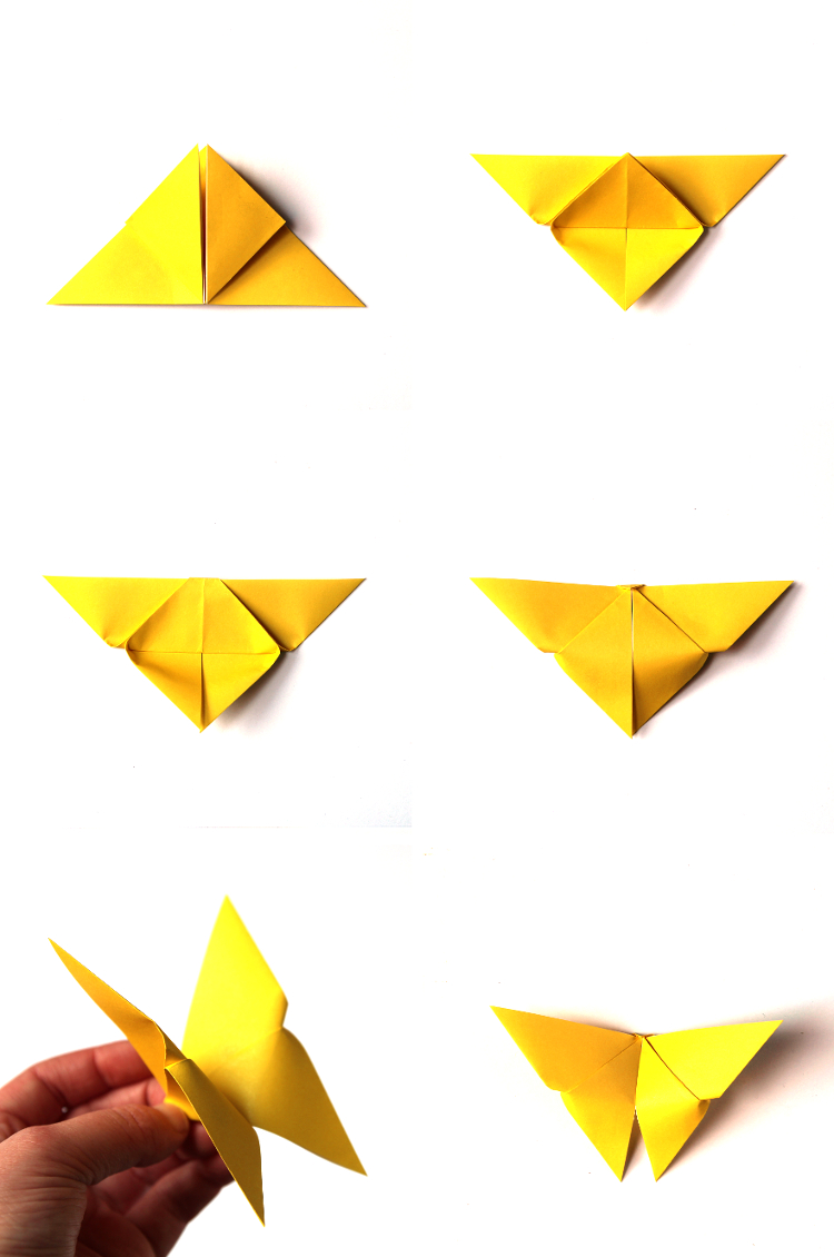 MAKE IT MONDAY: EASY ORIGAMI BUTTERFLIES. | Gathering Beauty