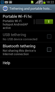 Using Samsung Mobiles as a modem