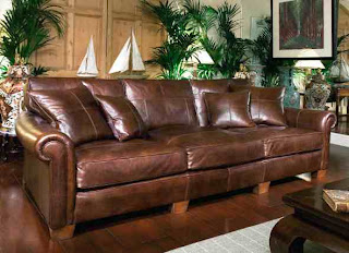 natuzzi leather sofa