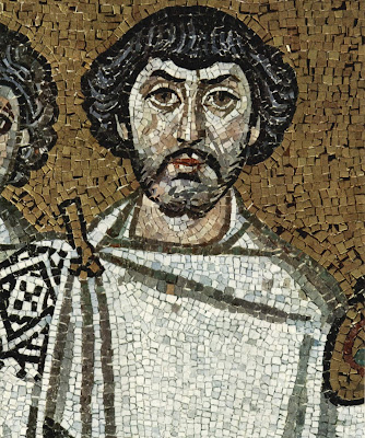 San Vitale mosaic Belisarius