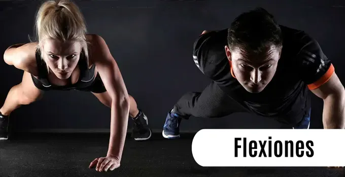 Prueba de flexiones para ser bombero