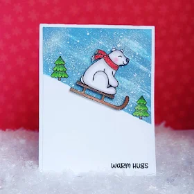 Sunny Studio Stamps: Playful Polar Bears Customer Card Share by Waleska Galindo