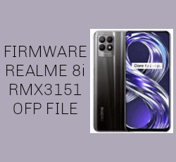 Firmware Realme 8i RMX3151 MediaTek