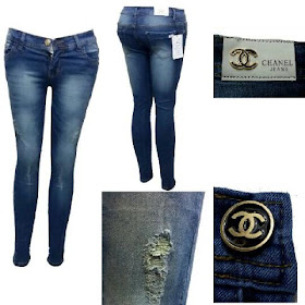 celana jeans wanita sobek, celana jeans wanita channel, celana jeans wanita murah, bahan soft jeans 