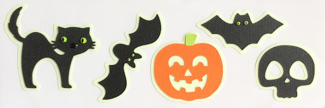 Design Tools Tutorial - Easy Offsets by Janet Packer https://Craftingquine.blogspot.co.uk for Graphtec Silhouette UK. Haunted houses cutting files by Lori Whitlock.