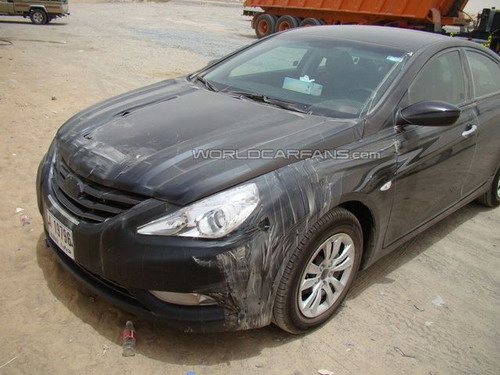 New photos of a new Hyundai Sonata