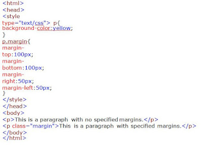Margins in CSS