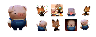 The Dam Keeper Facebook Stickers