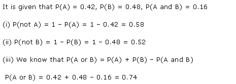 Solutions Class 11 Maths Chapter-16 (Probability)