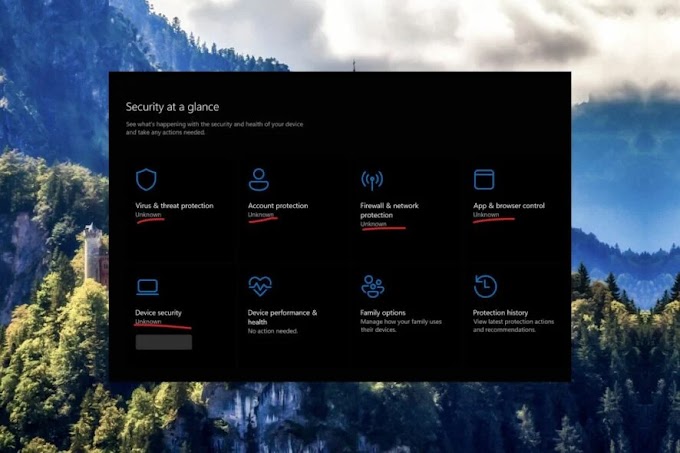 Windows Security shows Unknown? Here’s Why