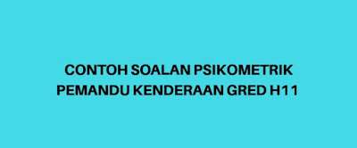 Contoh Soalan Temuduga Pemandu H11 - Contoh Nyah