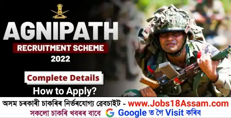 Indian Army Recruitment 2022 - Apply Online for Agniveer Vacancy