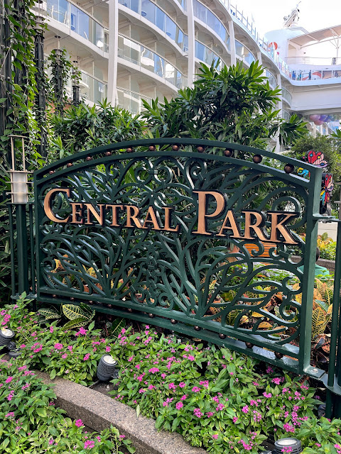 Central Park sign