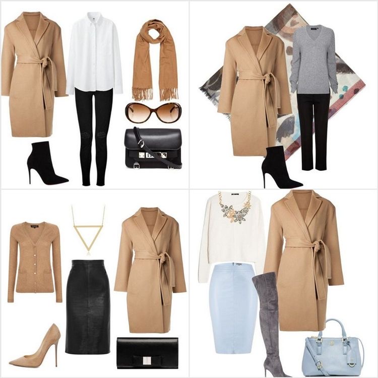 Camel Coat outfit ideas.