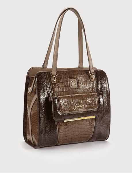 guess bags brown