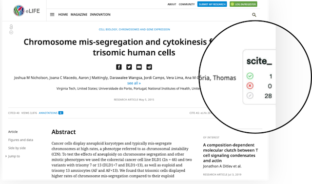 screenshot demonstrating cite