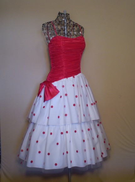 50s pin up dresses. RETRO 50s PIN UP Polka Dot